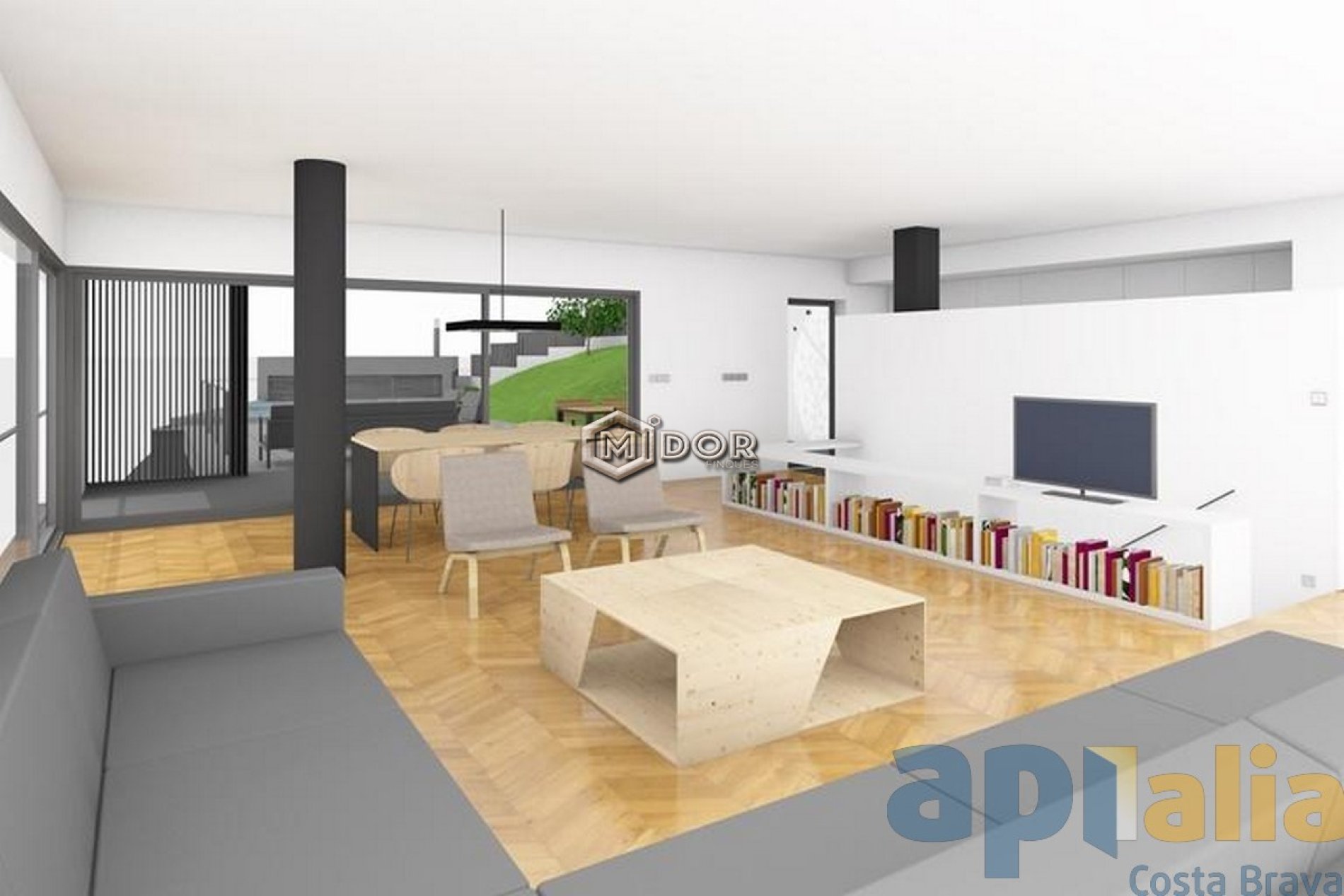 Parcel·la amb fantàstiques vistes al mar + projecte per construir una casa unifamiliar