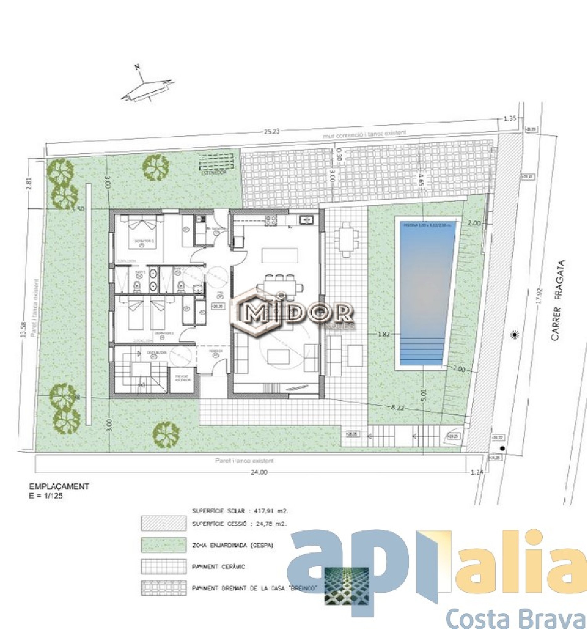 CASA DE NOVA CONSTRUCCIÓ A MAS VILAR - SANT ANTONI DE CALONGE