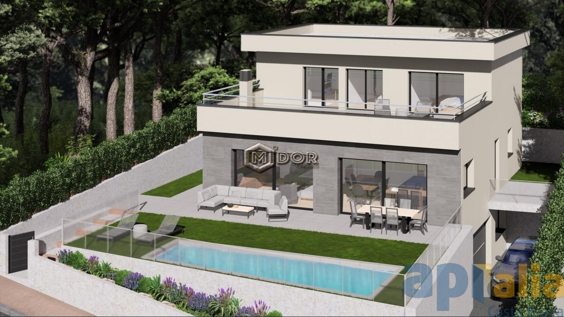 CASA DE NOVA CONSTRUCCIÓ A MAS VILAR - SANT ANTONI DE CALONGE