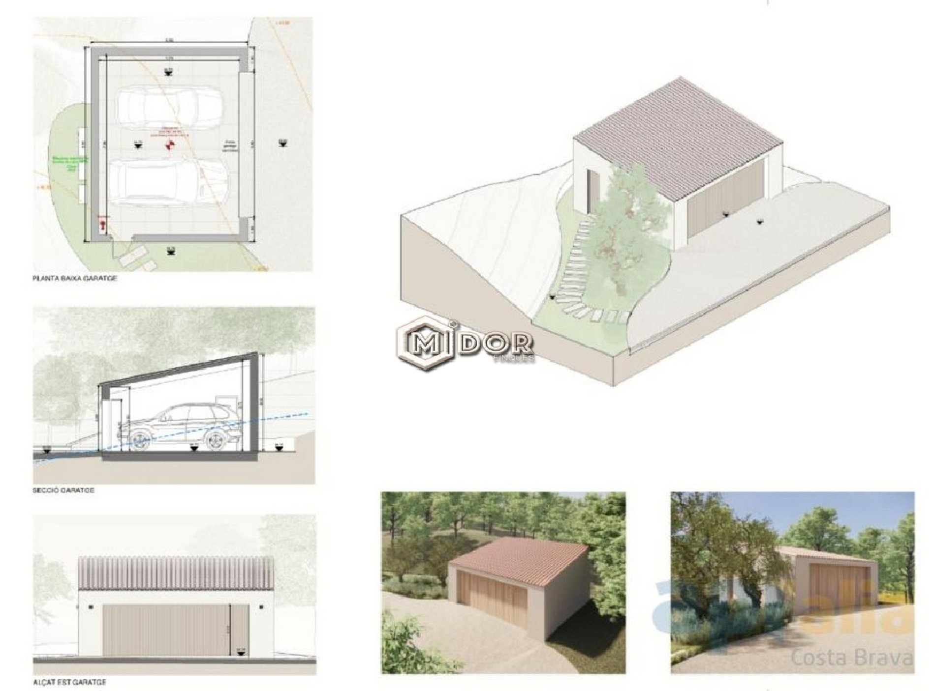 CASA D'OBRA NOVA DE DISENY A CALONGE