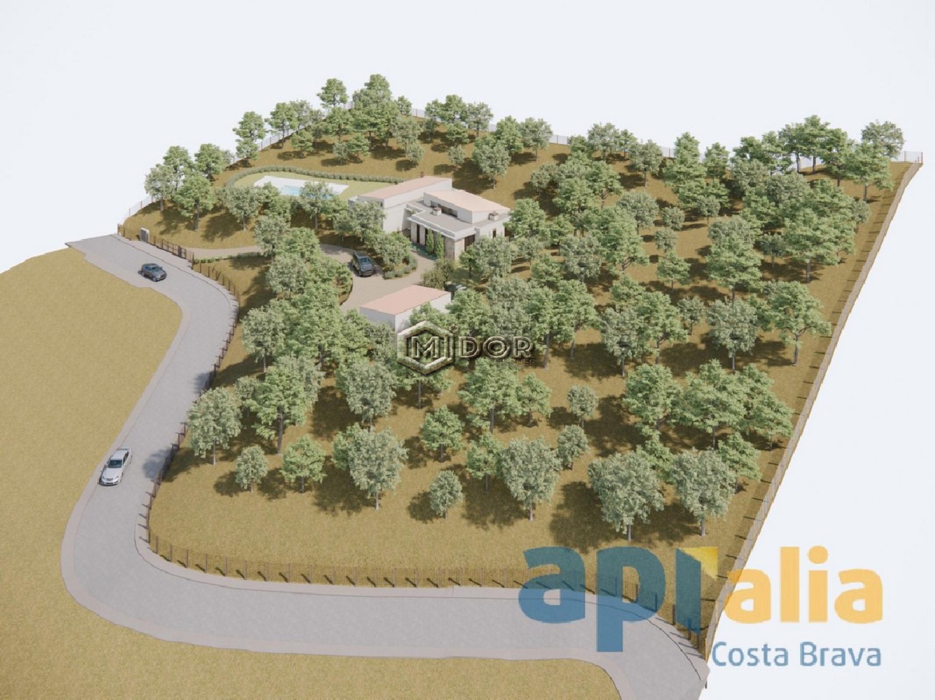 CASA D'OBRA NOVA DE DISENY A CALONGE