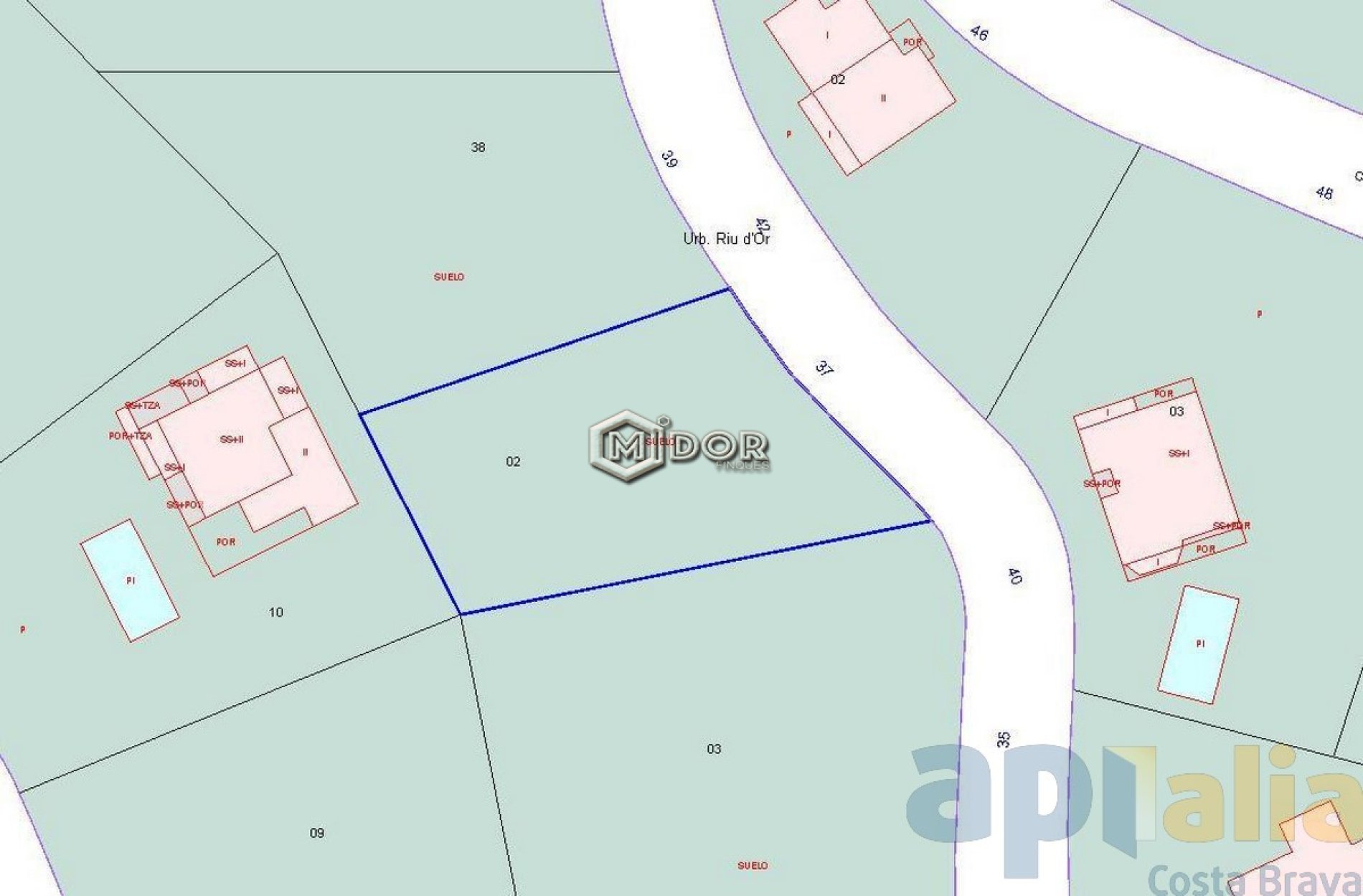 PARCEL-LA A RIO DE ORO (CALONGE)