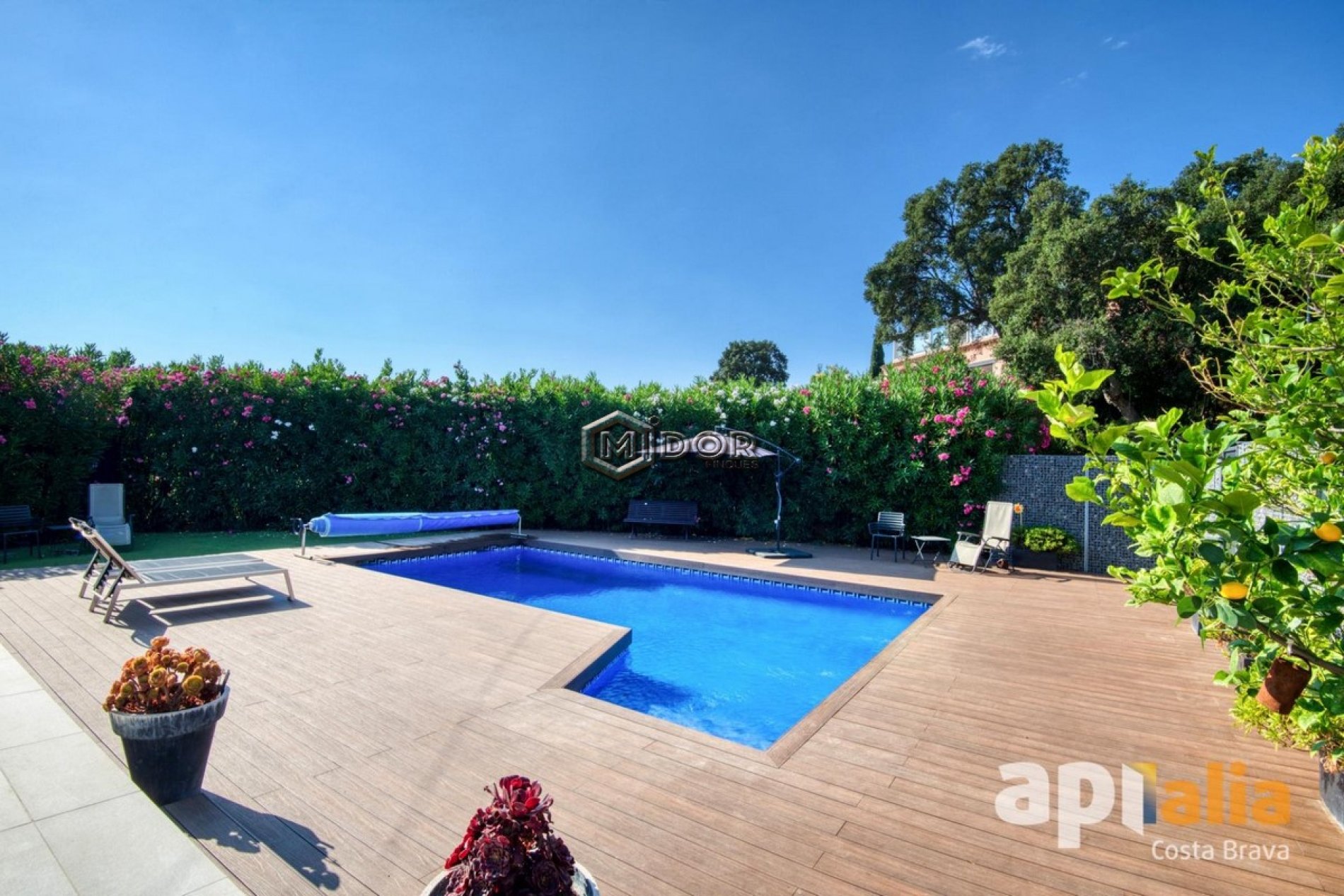 CASA AMB PISCINA I JARDI A VESCOMTAT DE CABANYES (CALONGE)