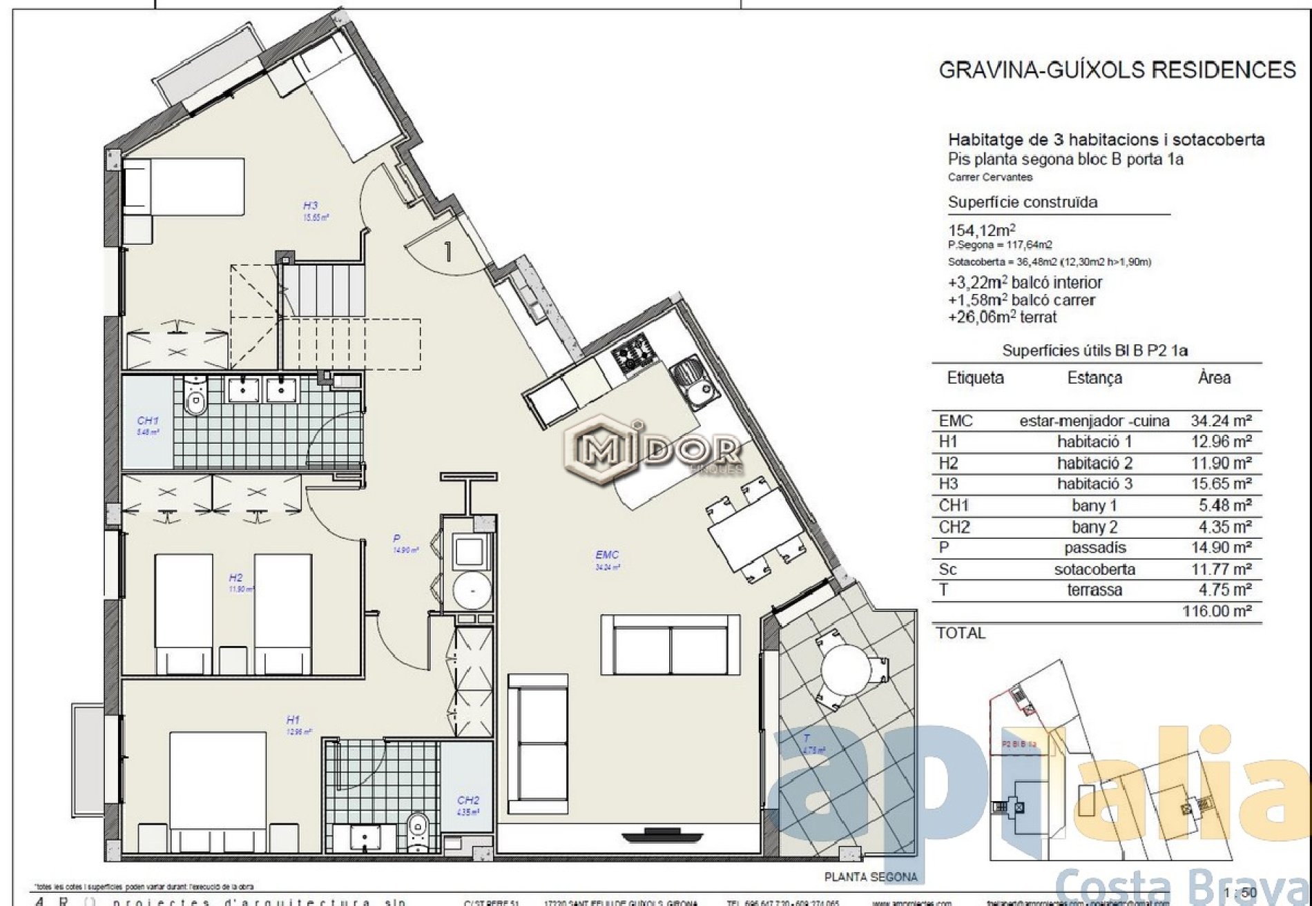 OBRA NOVA GRAVINA-GUIXOLS RESIDENCES