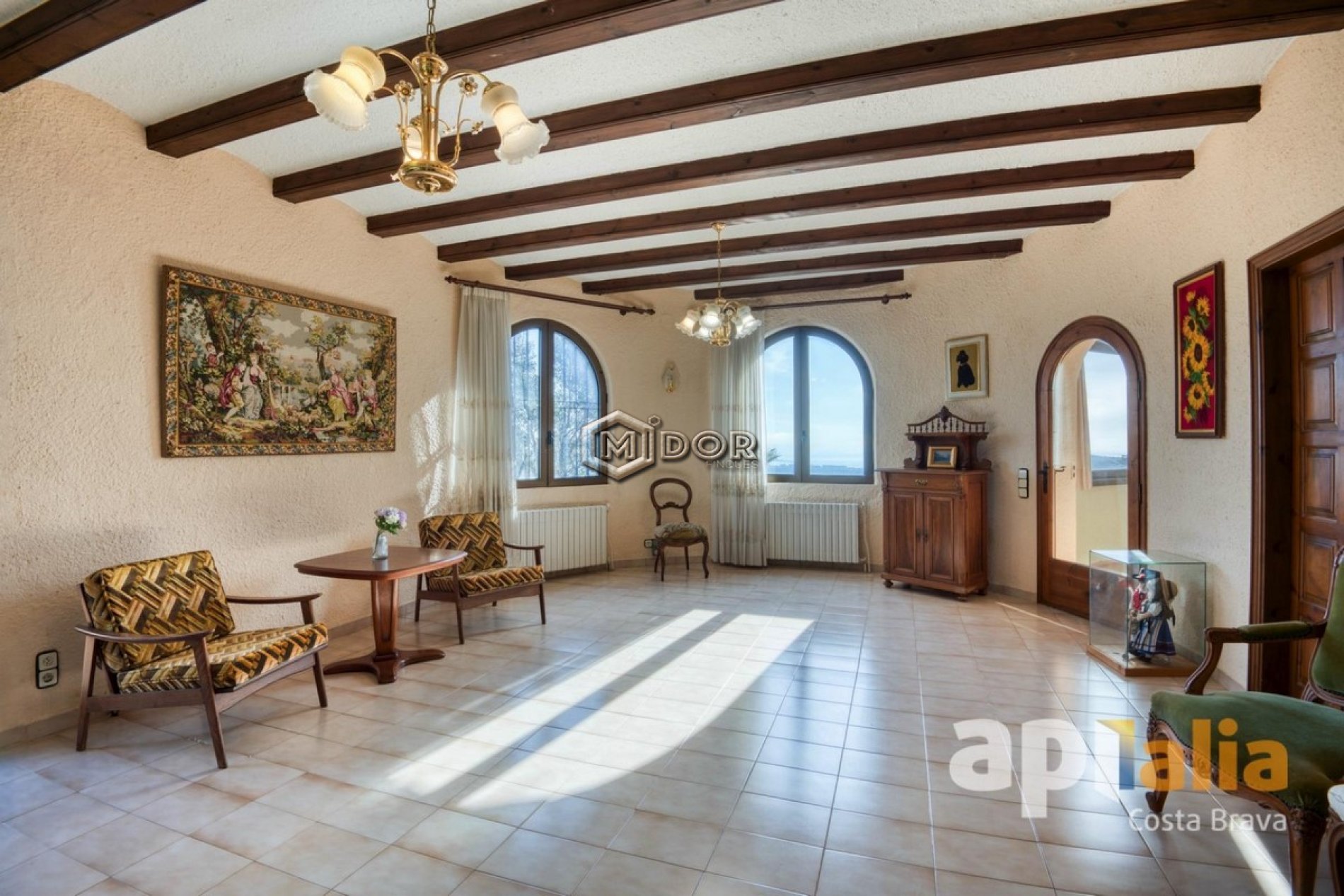CASA AMB VISTES AL MAR I APARTAMENT D'INVIDATS