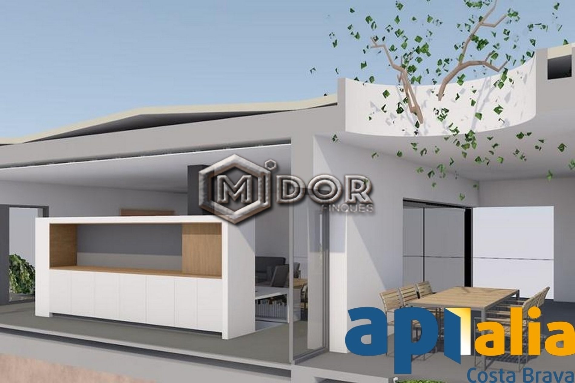 Parcel·la amb fantàstiques vistes al mar + projecte per construir una casa unifamiliar