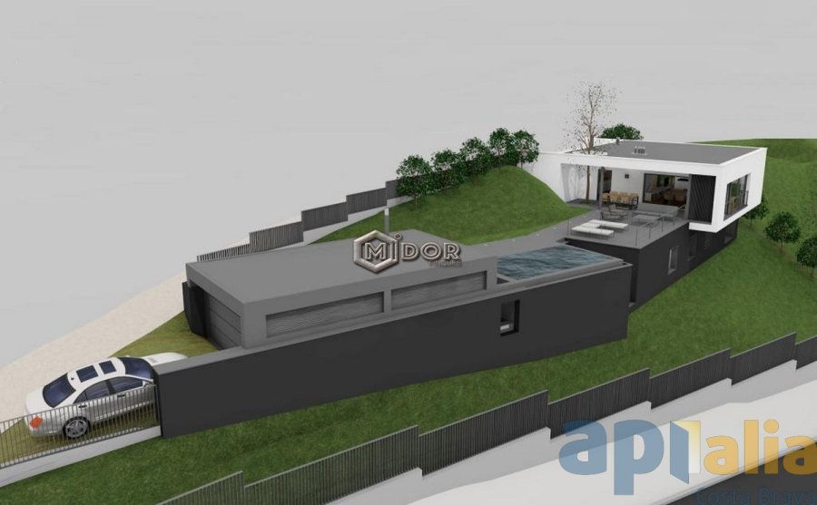 Parcel·la amb fantàstiques vistes al mar + projecte per construir una casa unifamiliar