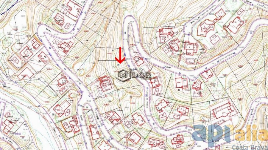 Parcel·la amb vistes a Les Gavarres