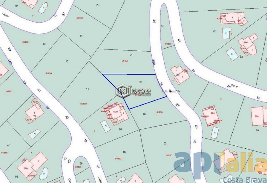 Parcel·la amb vistes a Les Gavarres
