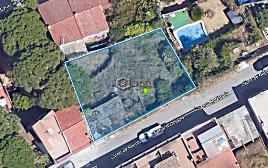 PARCEL·LA EDIFICABLE A VOLTA AMETLLER ST. FELIU DE GUIXOLS