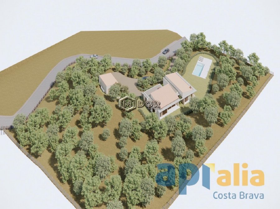 CASA D'OBRA NOVA DE DISENY A CALONGE