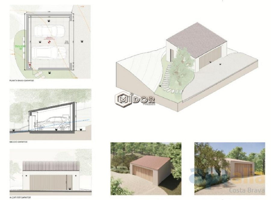 CASA D'OBRA NOVA DE DISENY A CALONGE