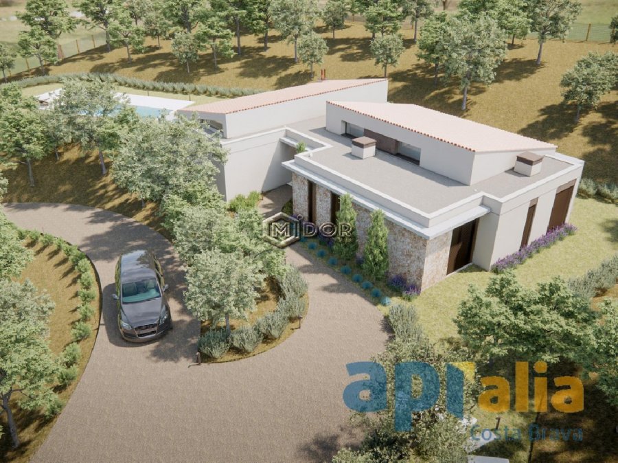 CASA D'OBRA NOVA DE DISENY A CALONGE