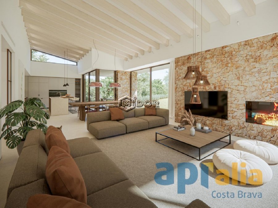 CASA D'OBRA NOVA DE DISENY A CALONGE