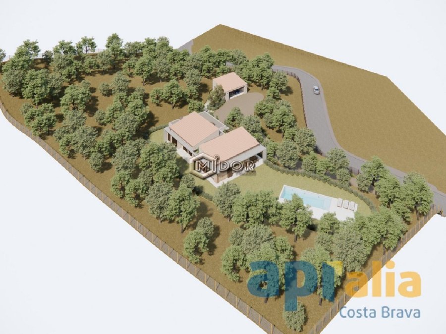 CASA D'OBRA NOVA DE DISENY A CALONGE