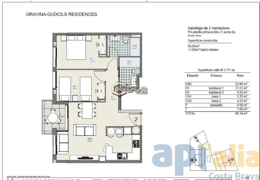 OBRA NOVA GRAVINA-GUIXOLS RESIDENCES