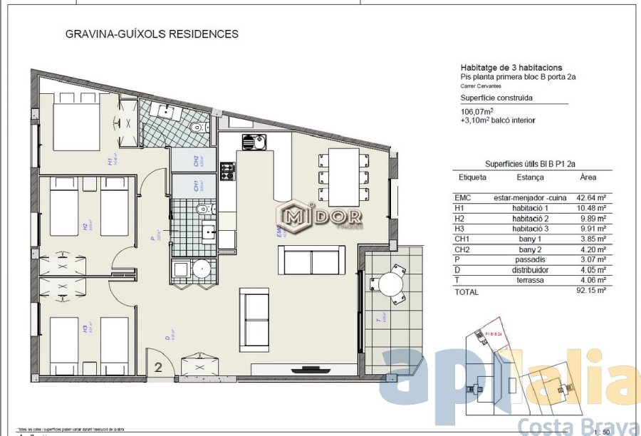 OBRA NOVA GRAVINA-GUIXOLS RESIDENCES
