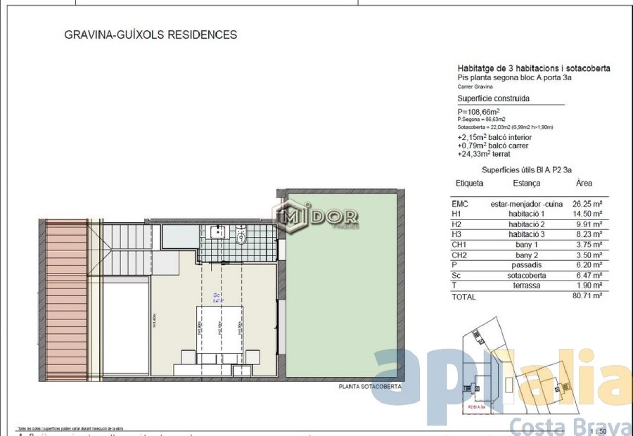 OBRA NOVA GRAVINA-GUIXOLS RESIDENCES