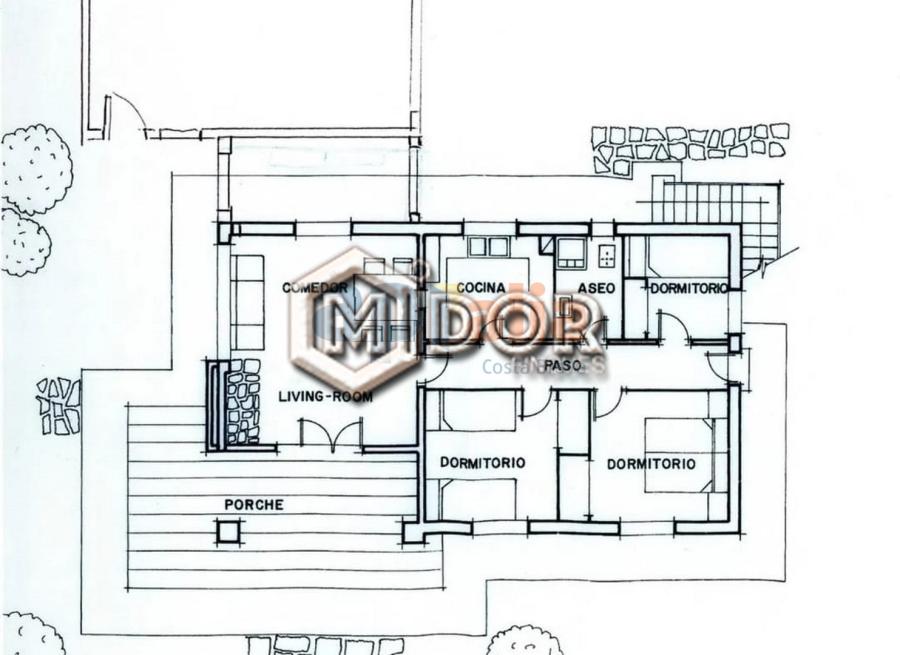 HOUSE WITH PRIVATE GARDEN AND 2 INDEPENDENT HOMES, SECOND LINE FROM THE SEA IN PLATJA D’ARO